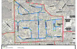 Watewater Maintenance Area Map