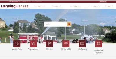 new website banner