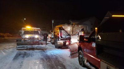 Photo of Plows operating on streets