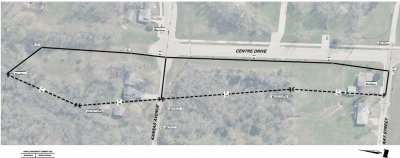 2025 Town Center Sewer Project Map