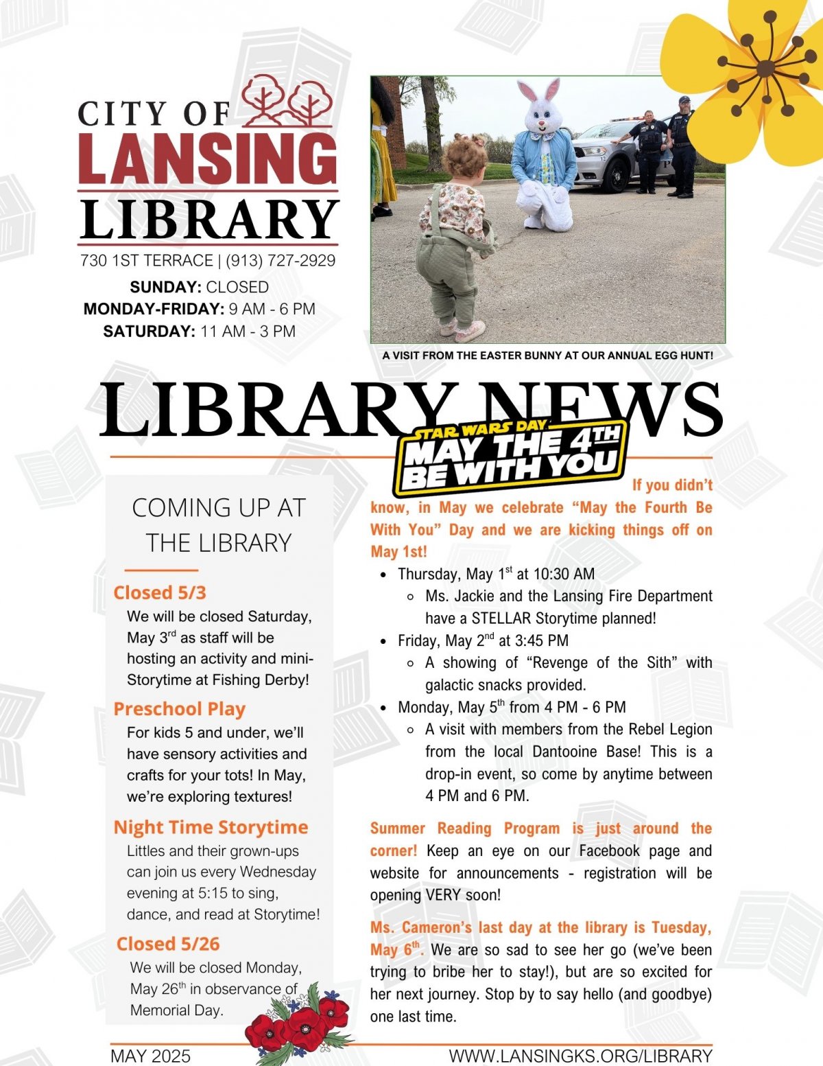 May 25 Newsletter May 25 Newsletter