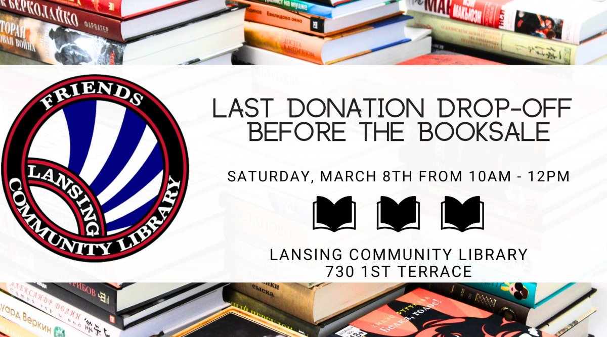 March 8th Donation Drop Off
