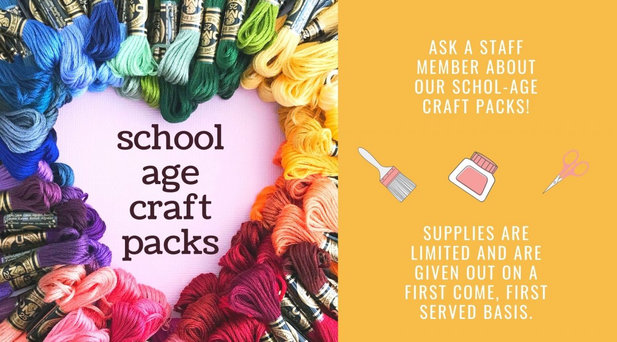 school age craft packs