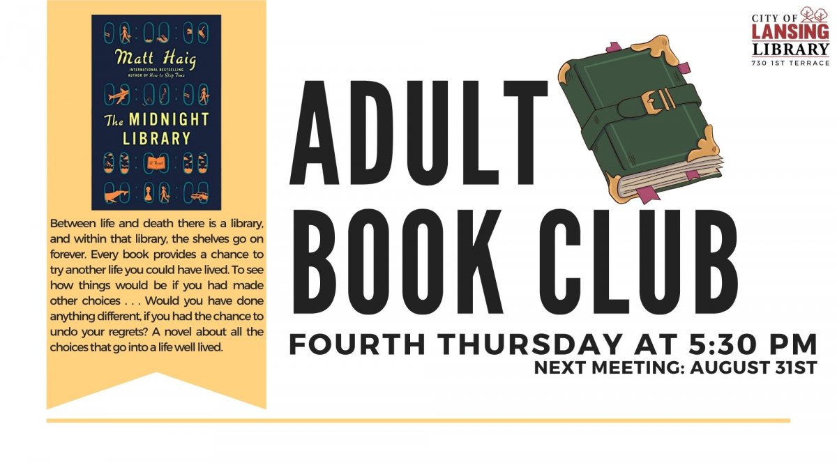 August 2023 Adult Book Club