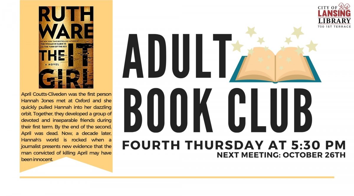 October 2023 Adult Book Club October 2023 Adult Book Club
