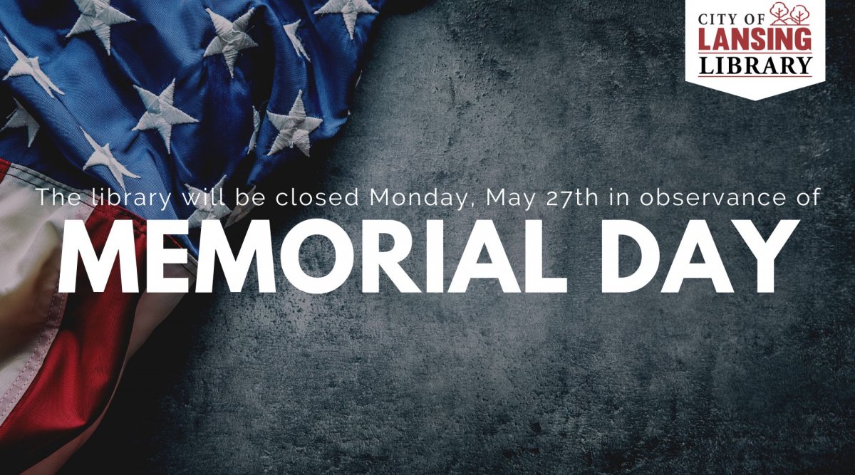 Closed for Memorial Day