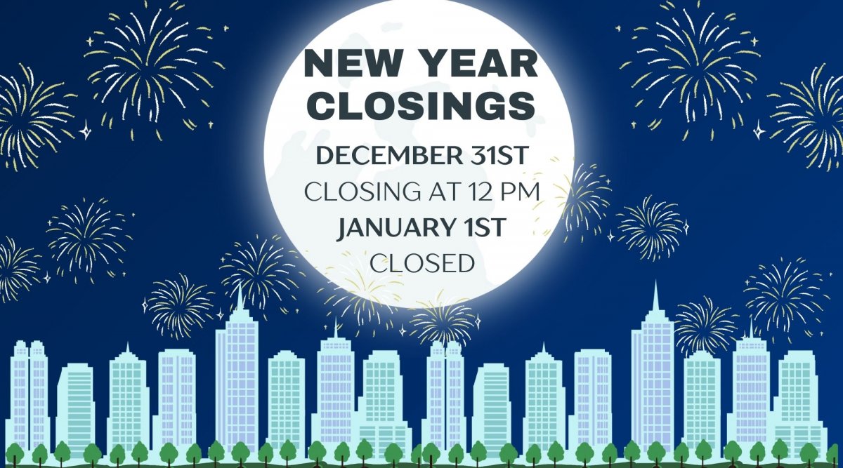 New Year Closed 24
