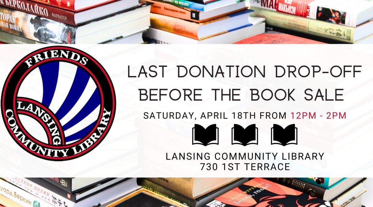 April 18 Donation Drop Off